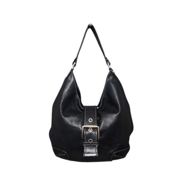 Michael Kors Leather Soho Buckle Hobo Bag - Picture 2 of 10